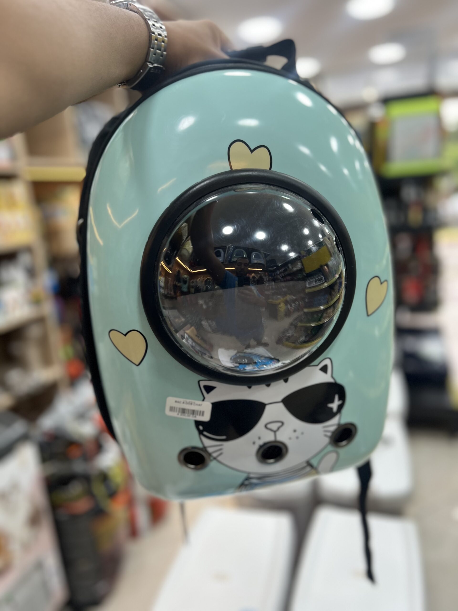 Sac a dos pour chats et petits chiens – Image 2