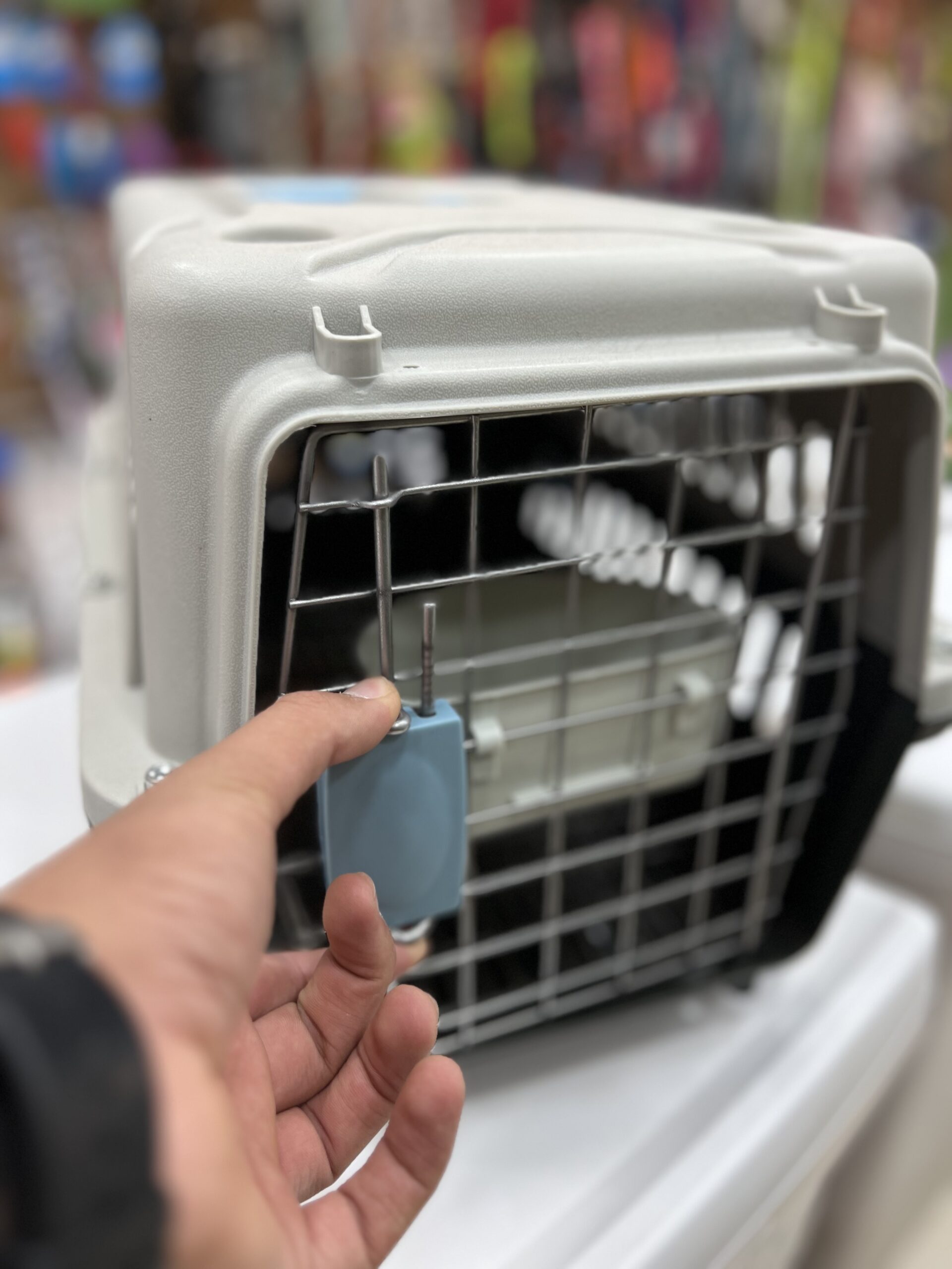 Cage de transport pour chat avec gamelle 😻 – Image 4