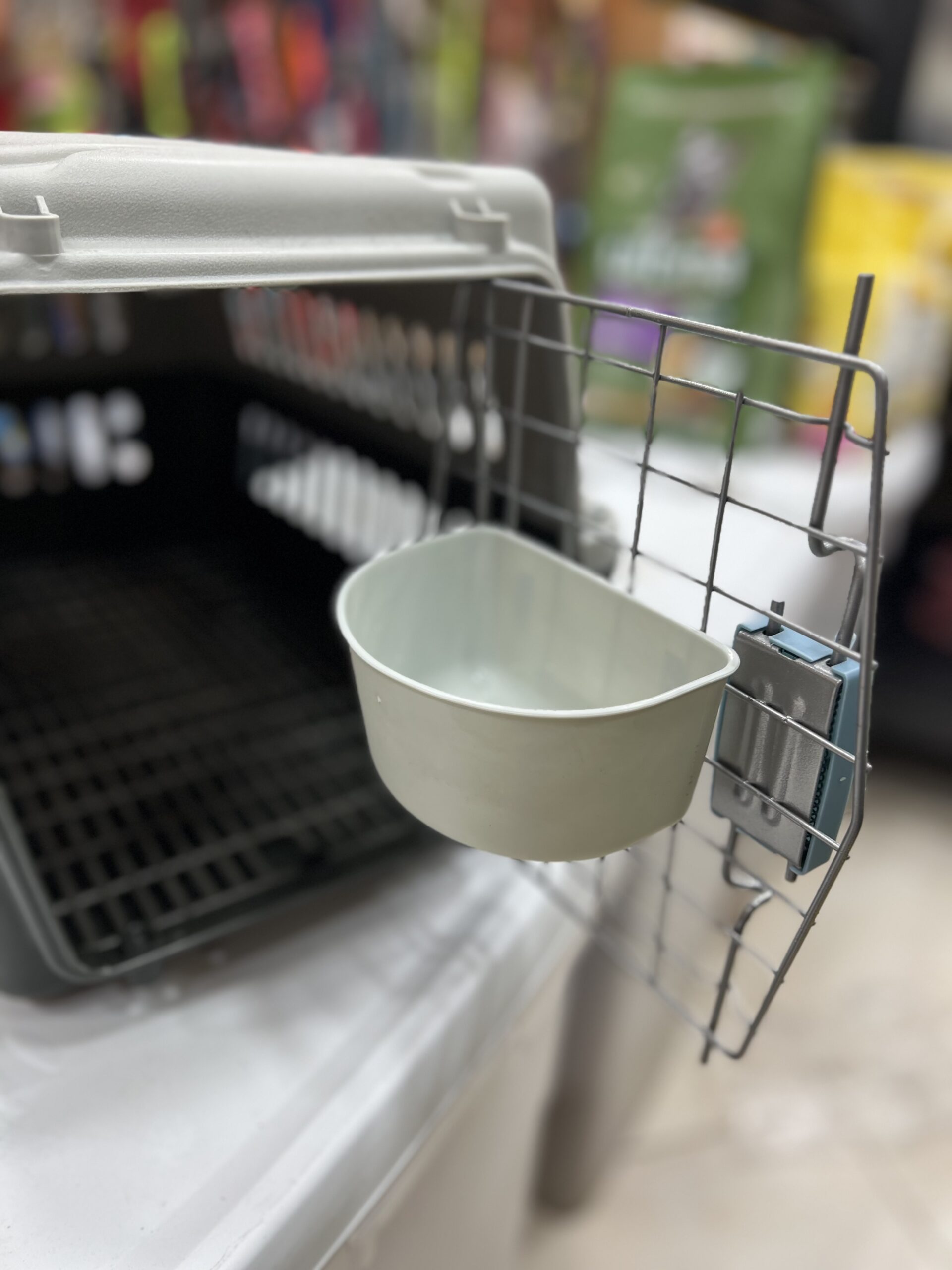 Cage de transport pour chat avec gamelle 😻 – Image 3