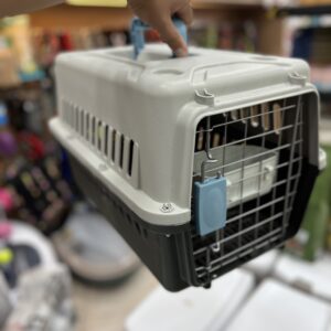 Cage de transport pour chat avec gamelle 😻