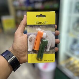 Brosse à dents chats et chiens en silicone 🪥