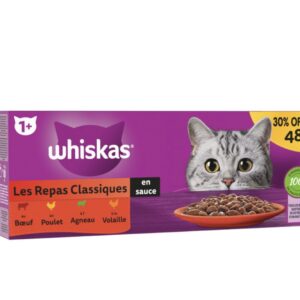 Whiskas gelée boite de 48 pieces 🚨😻